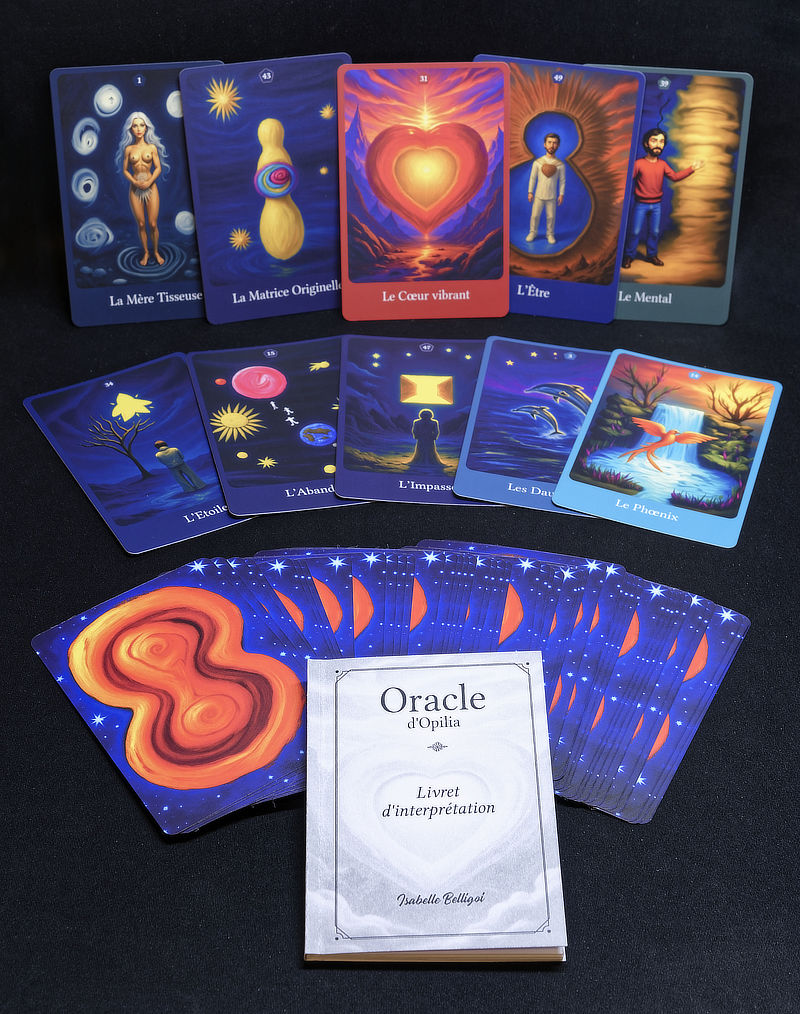 Eveil-coeur-ame.fr - Isabelle Belligoi - Se libérer - Retrouver sa nature divine - Oracle d'Opilia
